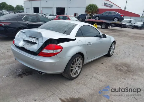 2007 Mercedes-Benz Slk 280 z USA, uszkodzony, nr VIN WDBWK54F67F160454